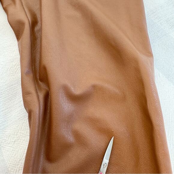 Commando Faux Leather Leggings Cocoa Size Small - Picture 8 of 11
